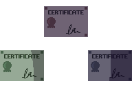 Certificates
